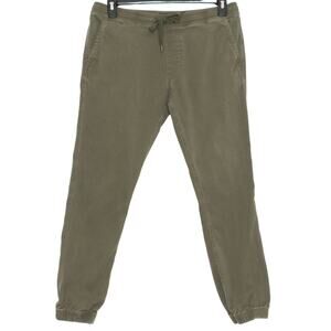 Express Mens Jeans Jogger Pull On Athleisure Minimalist Utility Green Size Small